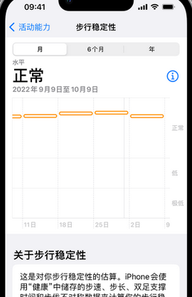 广东iPhone手机维修如何在iPhone开启'步行稳定性通知'