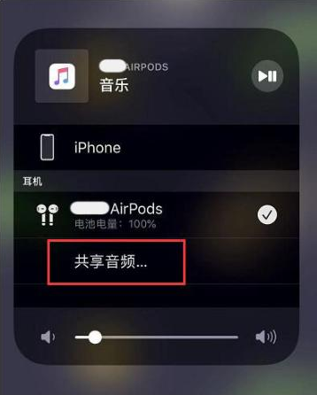 广东苹果14音频维修点分享iPhone14音频共享设置方法 