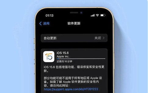 广东苹果手机维修分享iOS 15.6续航怎么样 